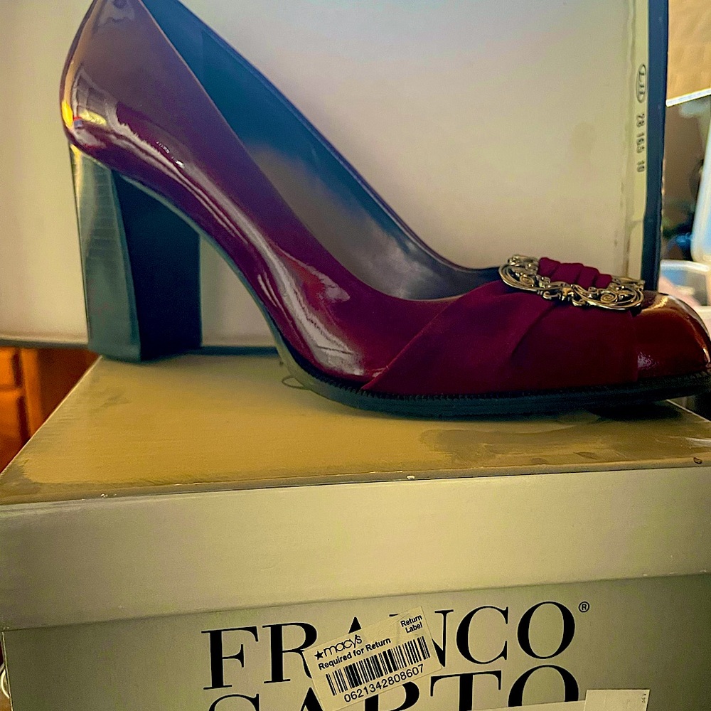 Franco Sarto shoe with block heel